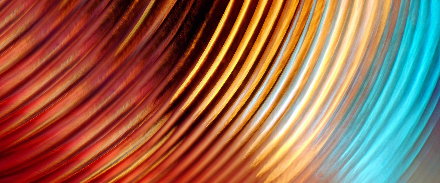 Copper coils up close