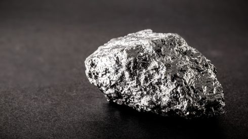 Manganese ore, used in the manufacture of metal alloys